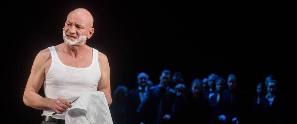 17.01.19, Heilbronn: Hauptprobe 2 zum Schauspiel »Steppenwolf« nach Hermann Hesse. Foto: Candy Welz