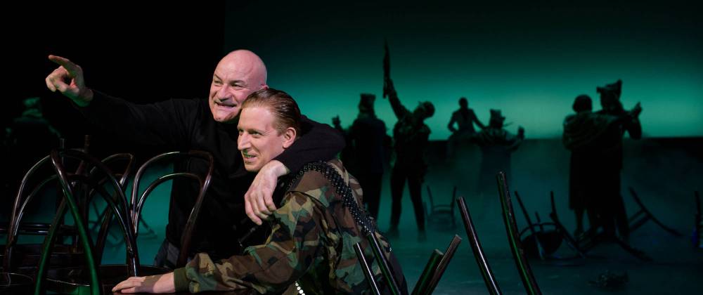 17.01.19, Heilbronn: Hauptprobe 2 zum Schauspiel »Steppenwolf« nach Hermann Hesse. Foto: Candy Welz